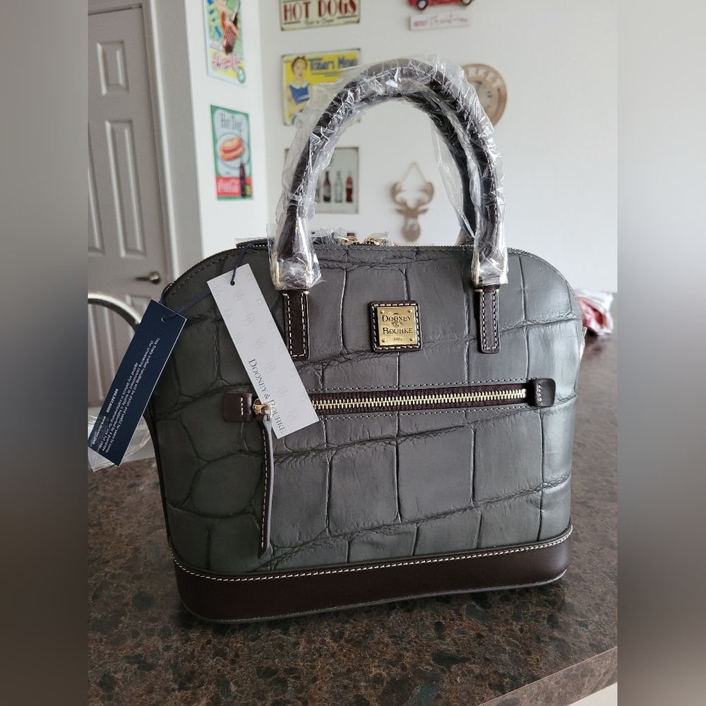 Dooney and Bourke zip zip satchel